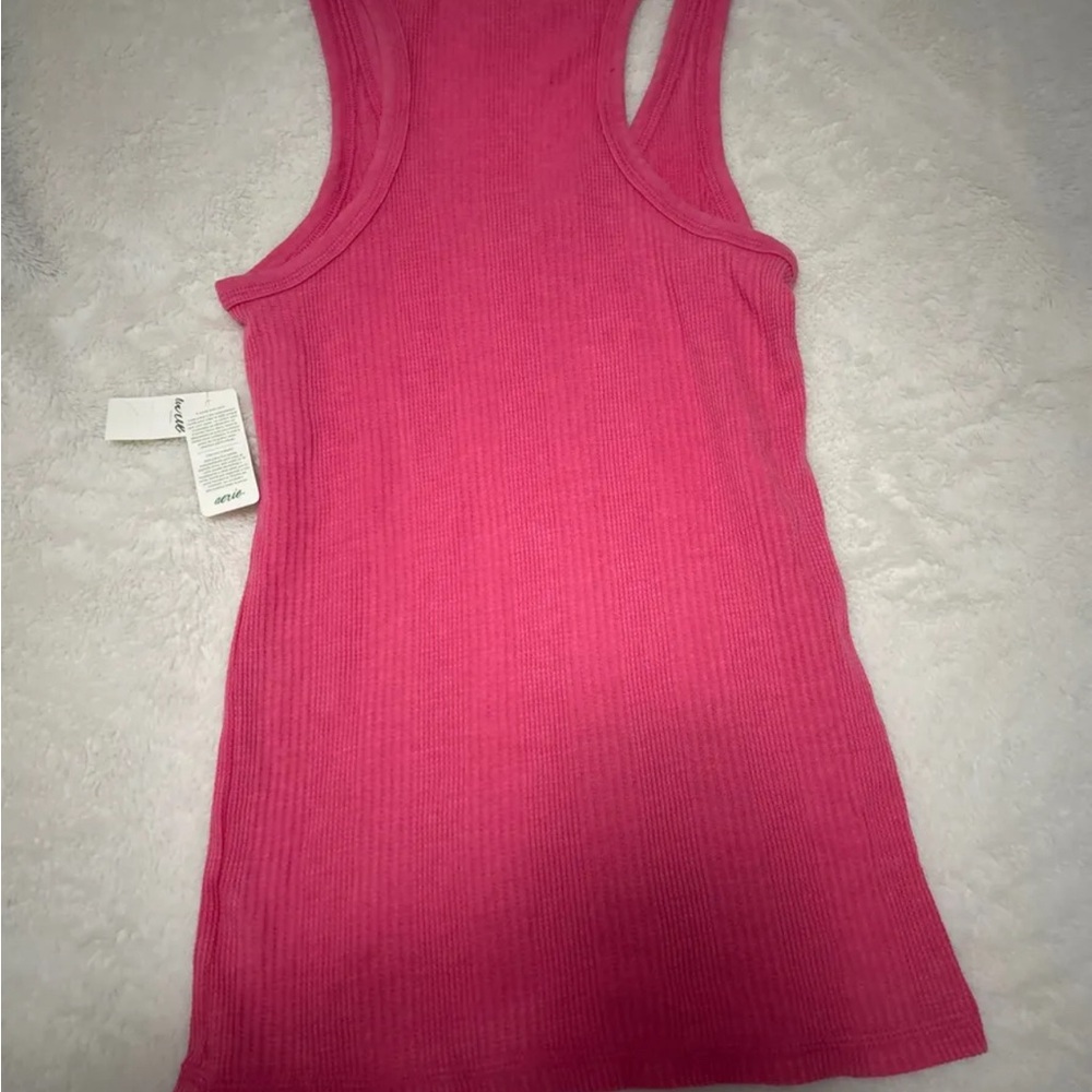 Pink Ribbed Snap Button Top - Picture 4 of 5